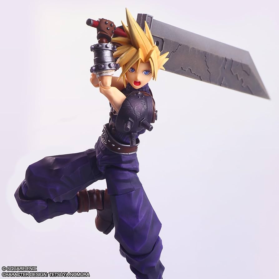 ★ファイナルファンタジーVII スカルプチャーアーツ　クラウド 激レア廃盤希少品！FF7アドベントチルドレン クラウド スカルプ