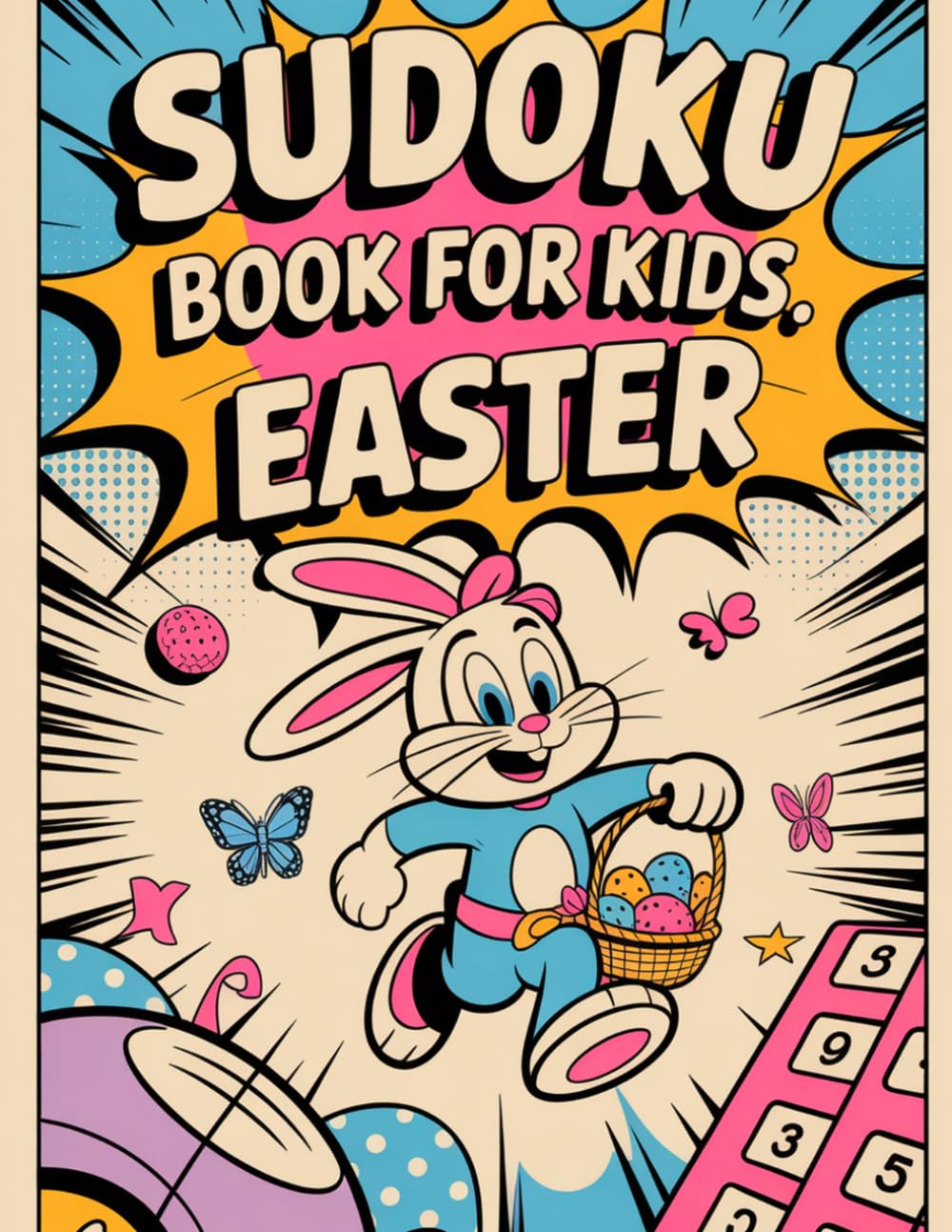Sudoku Book for Kids: Easter: Step-by-Step Skill-Building Puzzle Workbook for Ages 6-8 Years with Bunny Season Theme
