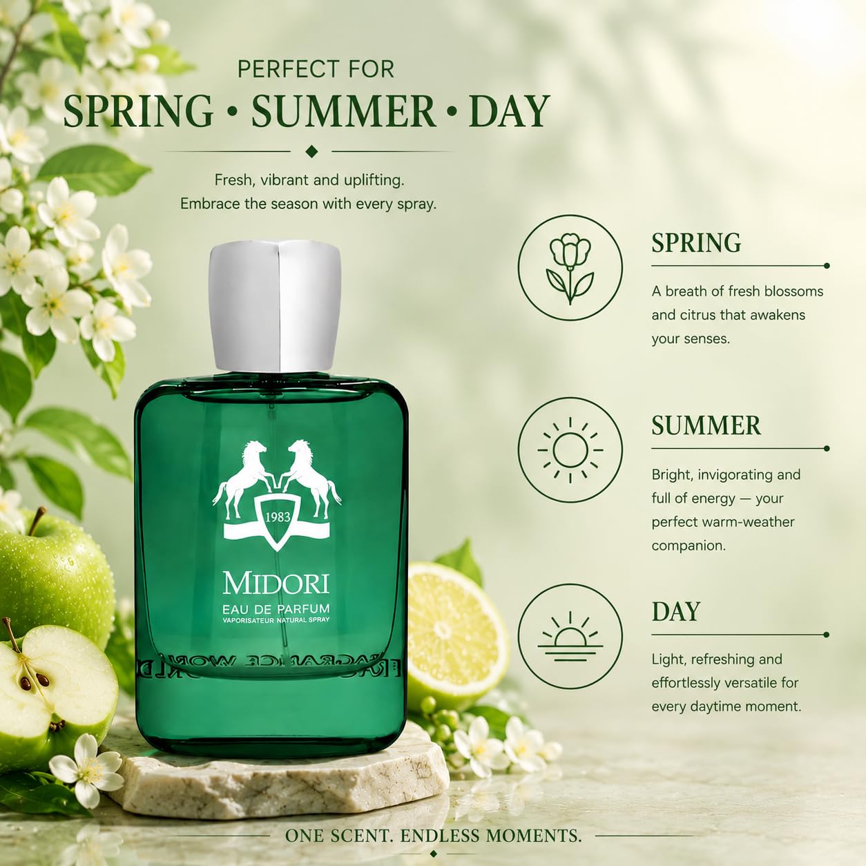 Amazon.com : Fragrance World Midori EDP Perfume 100 ML : Beauty