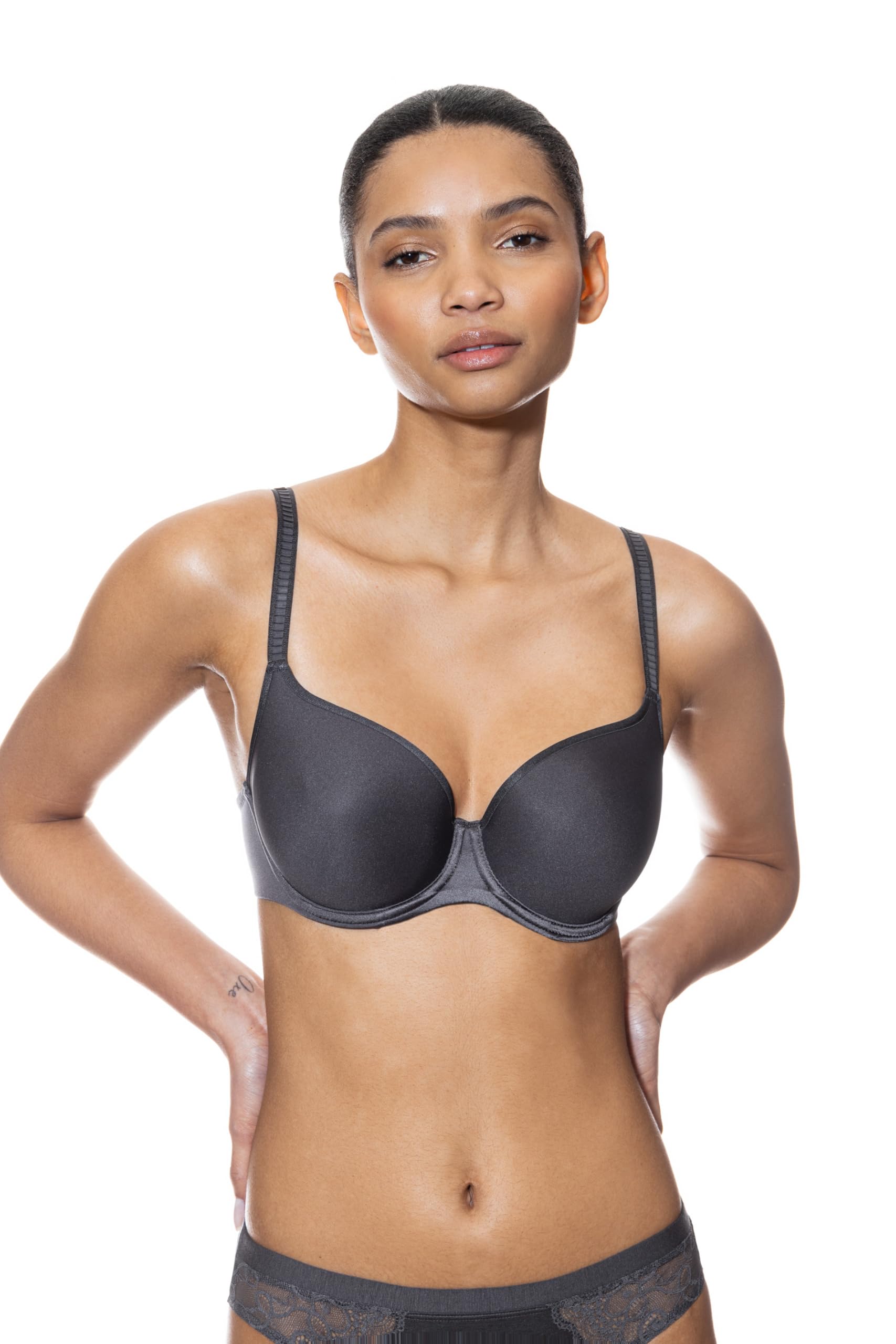 Mey Women's Black Diamond 74254 Joan Spacer Bra