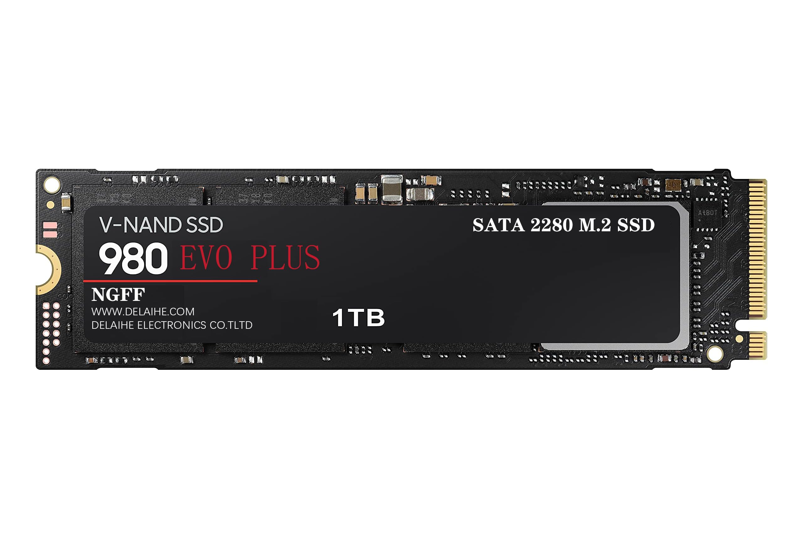 KOMSOM Solid Hard Drives 980 EVO Plus NVMe M.2 SSD, 1 TB, PCIe 4.0