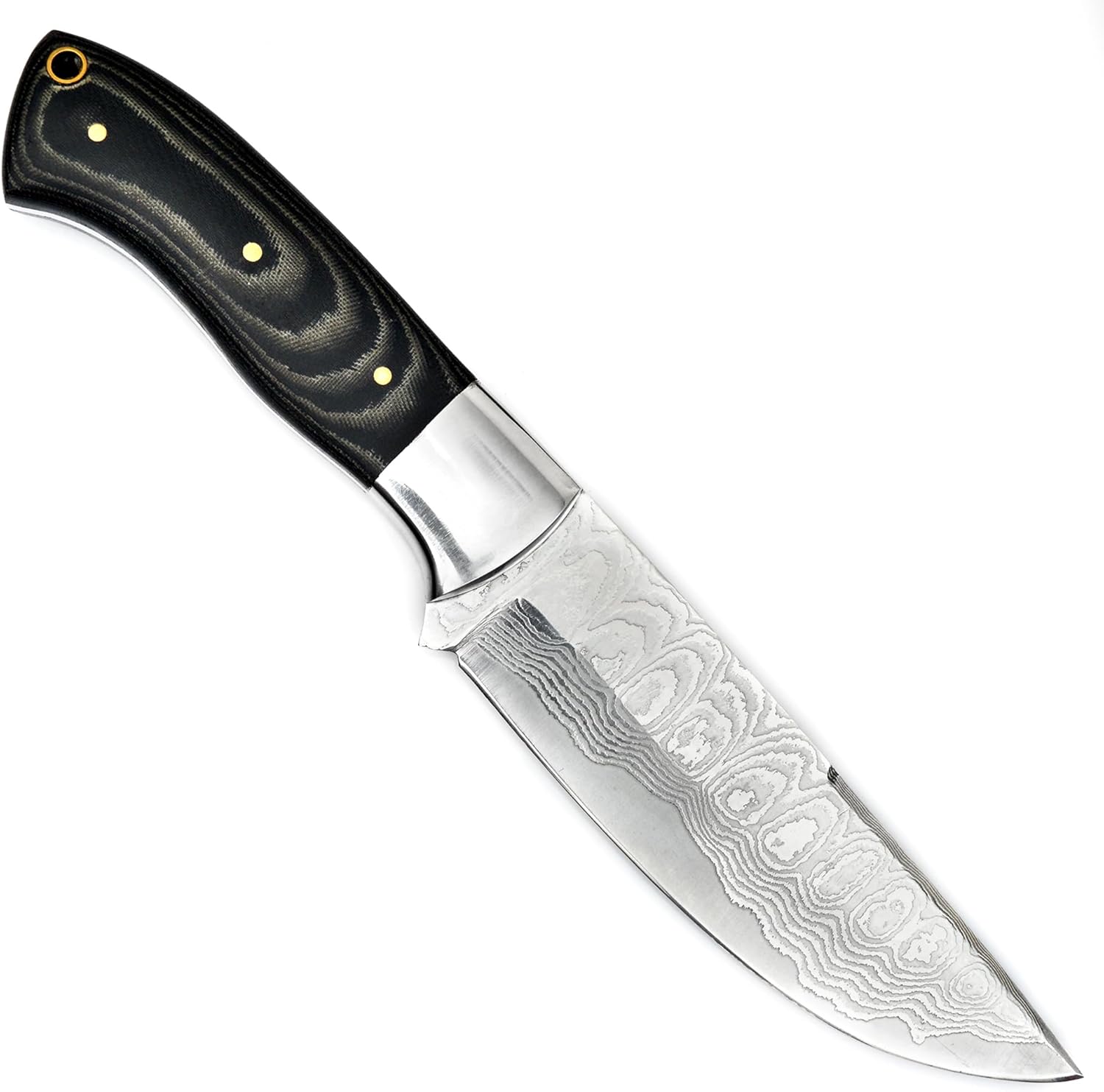 PAL 2000 KNIVES Custom Handmade Stainless Damascus Steel 9.40 Inches Hunting Knife 3135