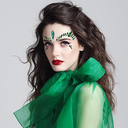 Miniatura 10 de Joyas de Halloween Cospaly Face Jewels Vampire Blood Costume Festival Face Gems Stick on Rhinestone Tattoo Stickers Pasties Autoadhesivo Tatuajes