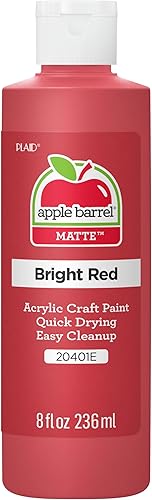 Vista 14 de Apple Barrel - Pintura acrílica en varios colores (8 oz), 20429, verde obscuro (Christmas Green) - (Paquete de 1)