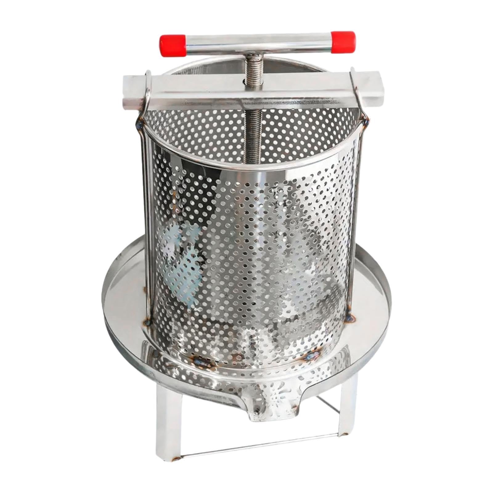 Milageto Miel Pressoir Fruit Juicer Juice Multifonctionnel Fumpling Press Press Équipement d'extraction du Miel pour Parties Cafe Restaurant Home, B