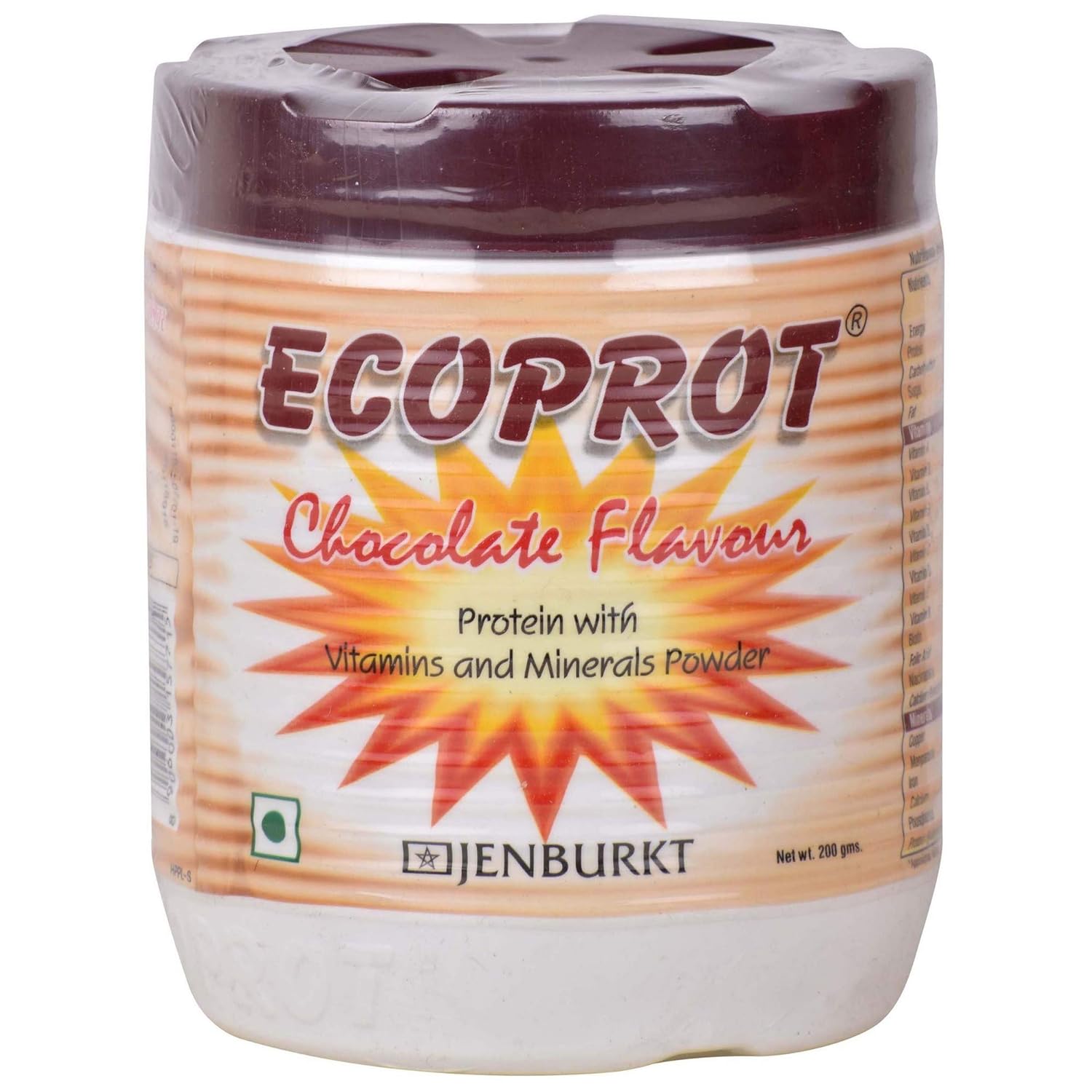 Ecoprot Chocolate Flavour Bottle of 200 gm Powder Amazon.in Health