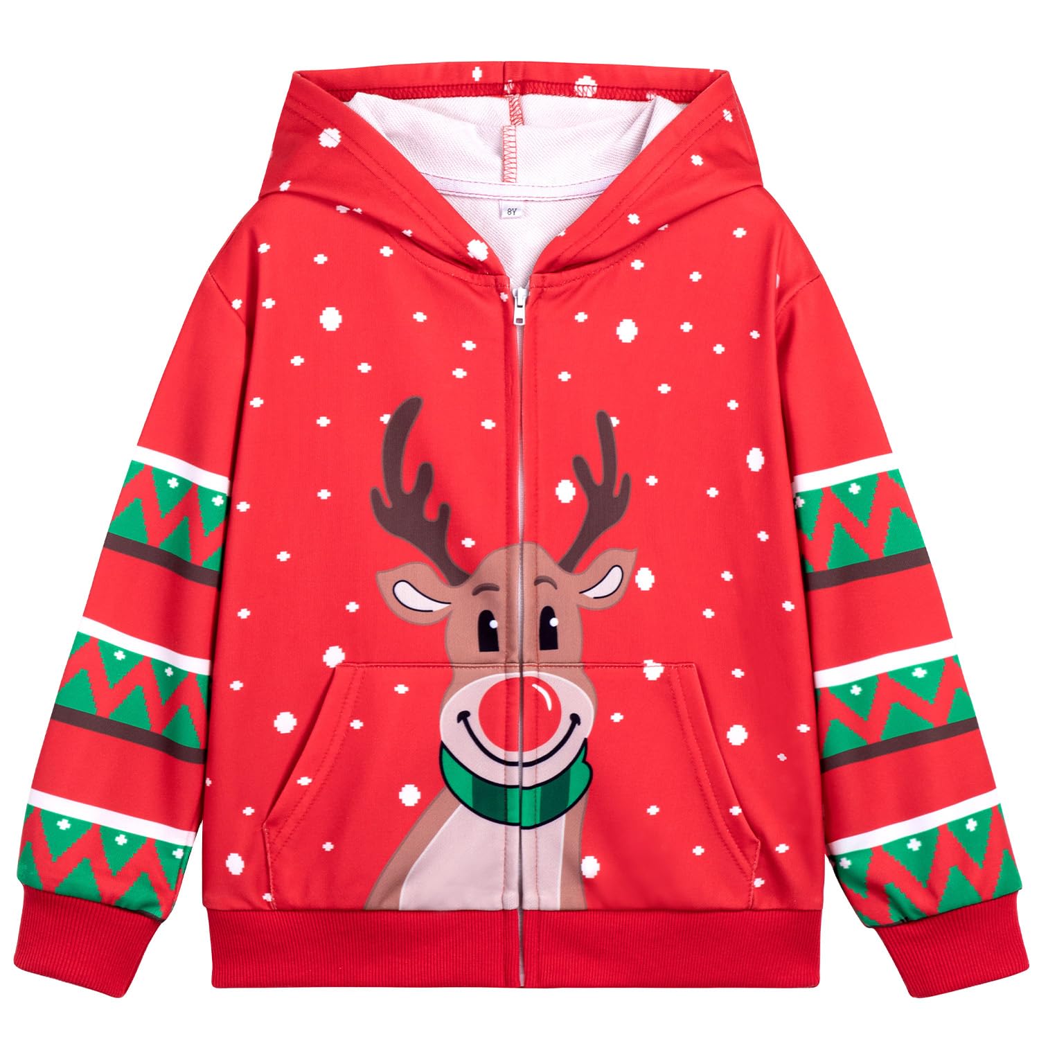 Locker.Ink | Discover the Top Christmas Jackets for Kids This Holiday Season Belovance Girls Zip-Up Hoodie