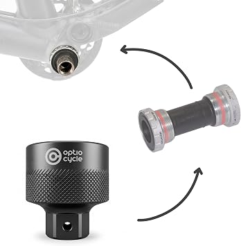 Bottom Bracket Tool – Centrelock Wrench for 16-notch Shimano Hollowtech II, Truvativ, Race Face & Campagnolo Systems | Bicycle Bottom Bracket Removal Tool