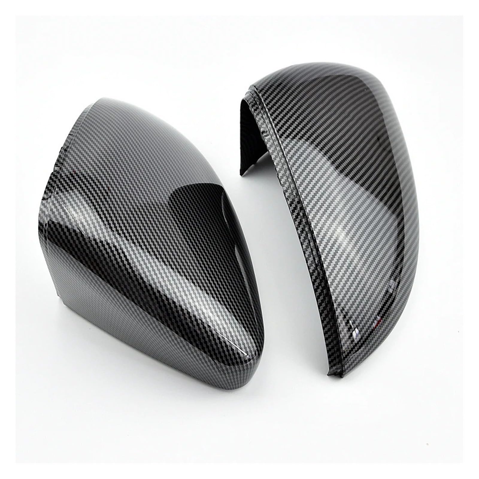 Calotte Specchietti per MK7 GTI 7 7R MK7.5 per Touran L per E-Golf Copertura Specchietto Retrovisore Laterale Auto Copertura Specchietto(Carbon Look Black)
