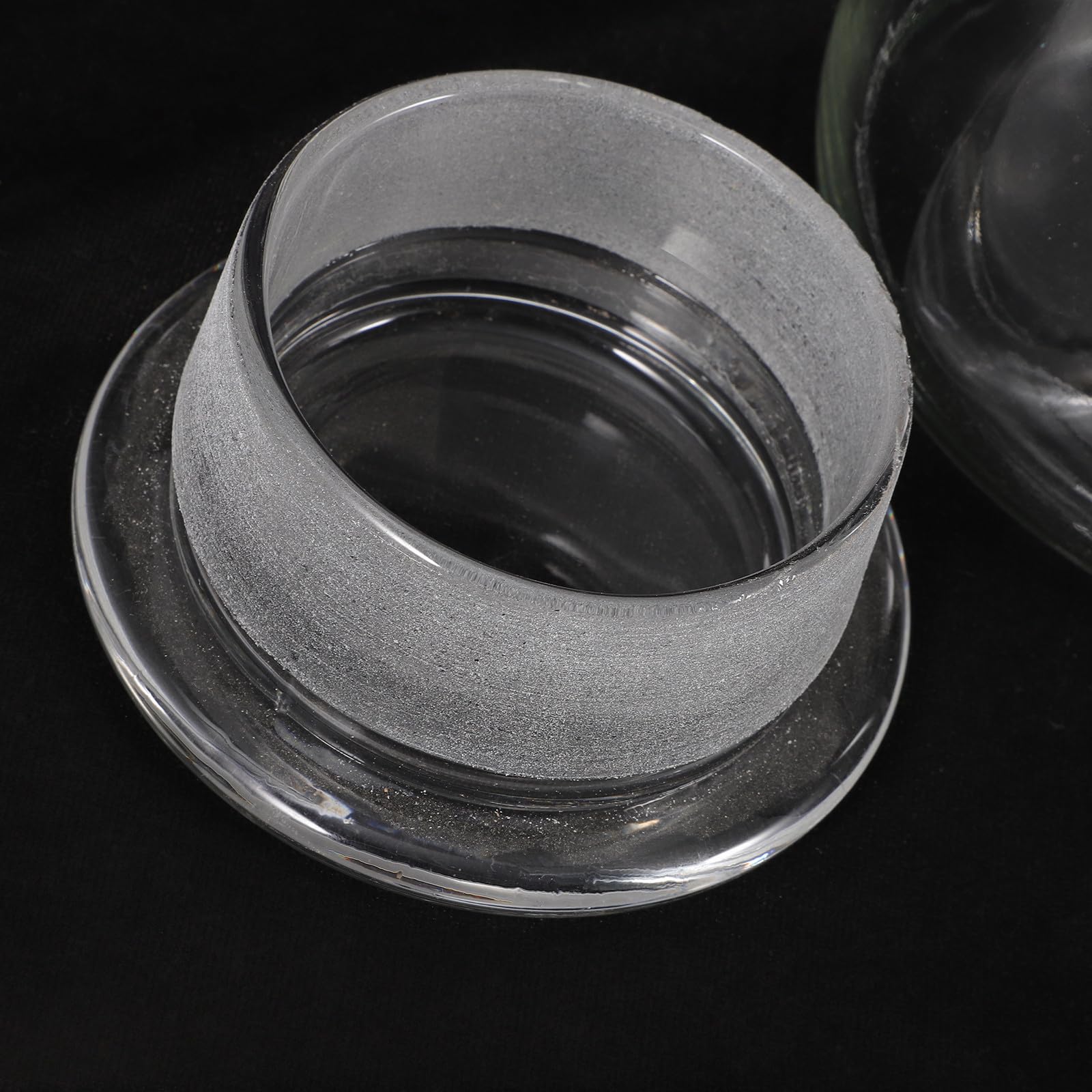 VALICLUD Keksdose aus Glas 25L – Luftdichter Vorratsbehälter für Getreide und Trockenfrüchte Großes Glas mit Deckel für Küche und Vorratskammer