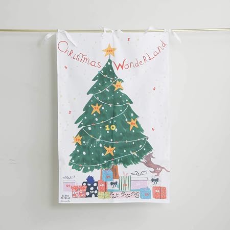 Amazon アフタヌーンティー リビング Afternoontea Living クリスマス雑貨 Gt37 クリスマスタペストリーセットl ベリー アクトゥグル ホワイト クリスマス雑貨 おもちゃ