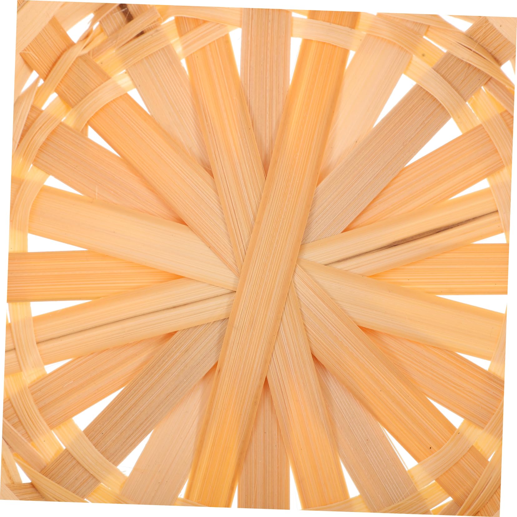 FUNOMOCYA Khaki Storage Organizer Woven Fruit Basket Bread Basket Sundry Basket