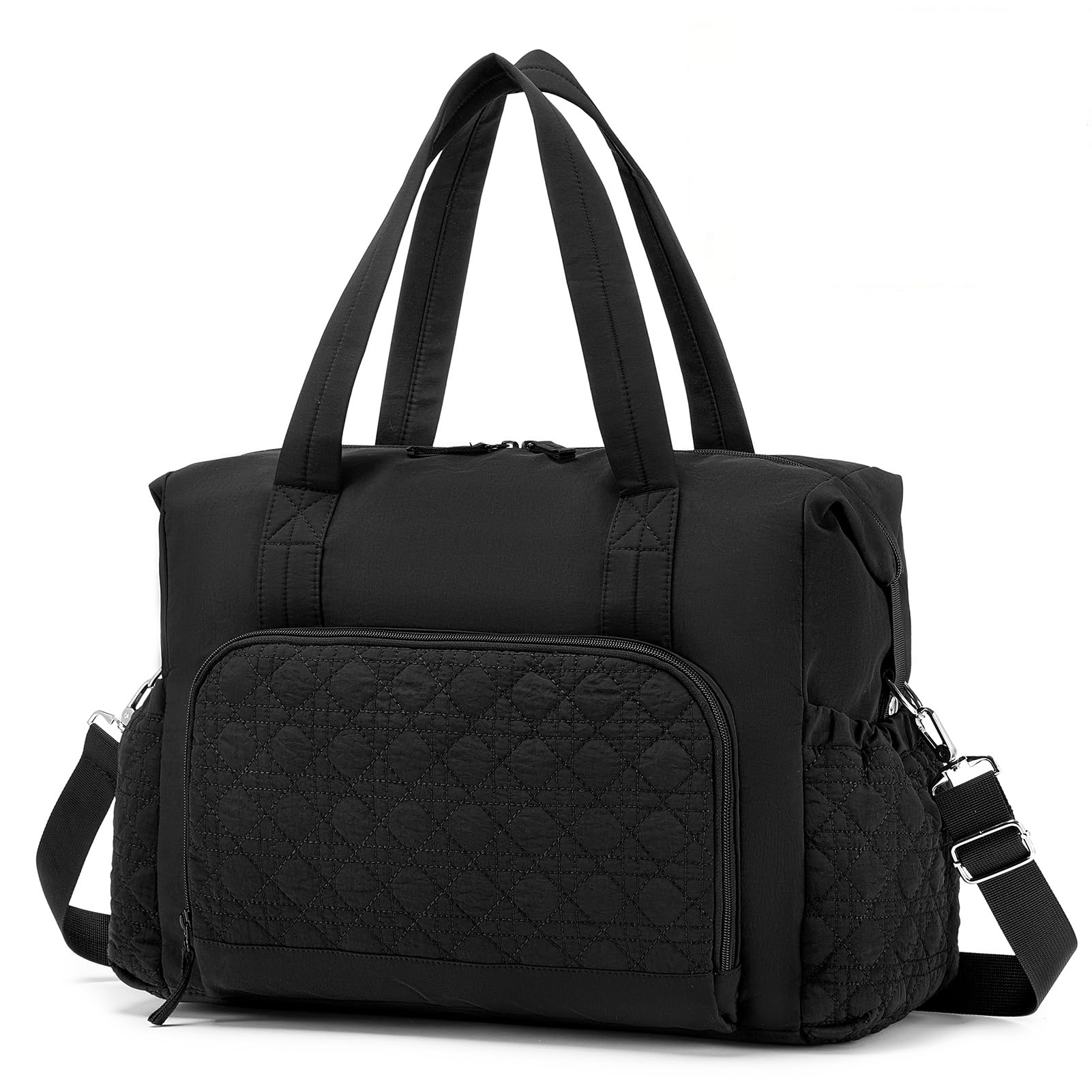 SPAHER Grand Sac a Langer Bebe 30L Sac Maternité Bebe Imperméable avec Compartiments Humide Mommy Bag avec Compartiments Multiples et Bandoulière Amovible