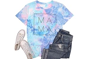Trendy Mom-To-Be Tie-Dye Shirt in Vibrant Hues