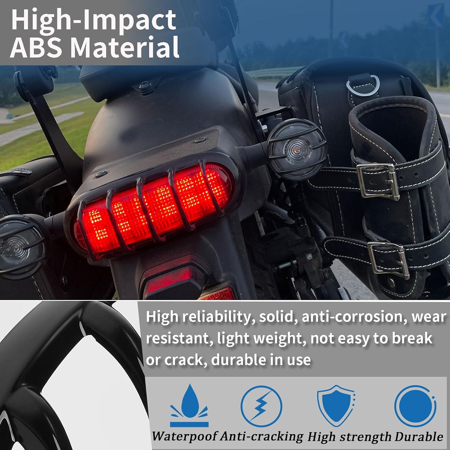 Motorcycle Rebel 500 Headlight Mesh Grill Protector,Front Rear turn signals protection covers fit for HO&N&DA Rebel CMX 250 CMX 300 CMX 500 CMX 1100 2020-2025 (Matte black-5 PCS)