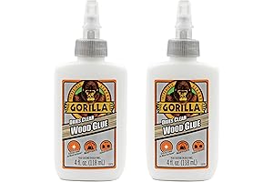 Gorilla Dries Clear Wood Glue: The Carpenter's Choice for Professional Bonding