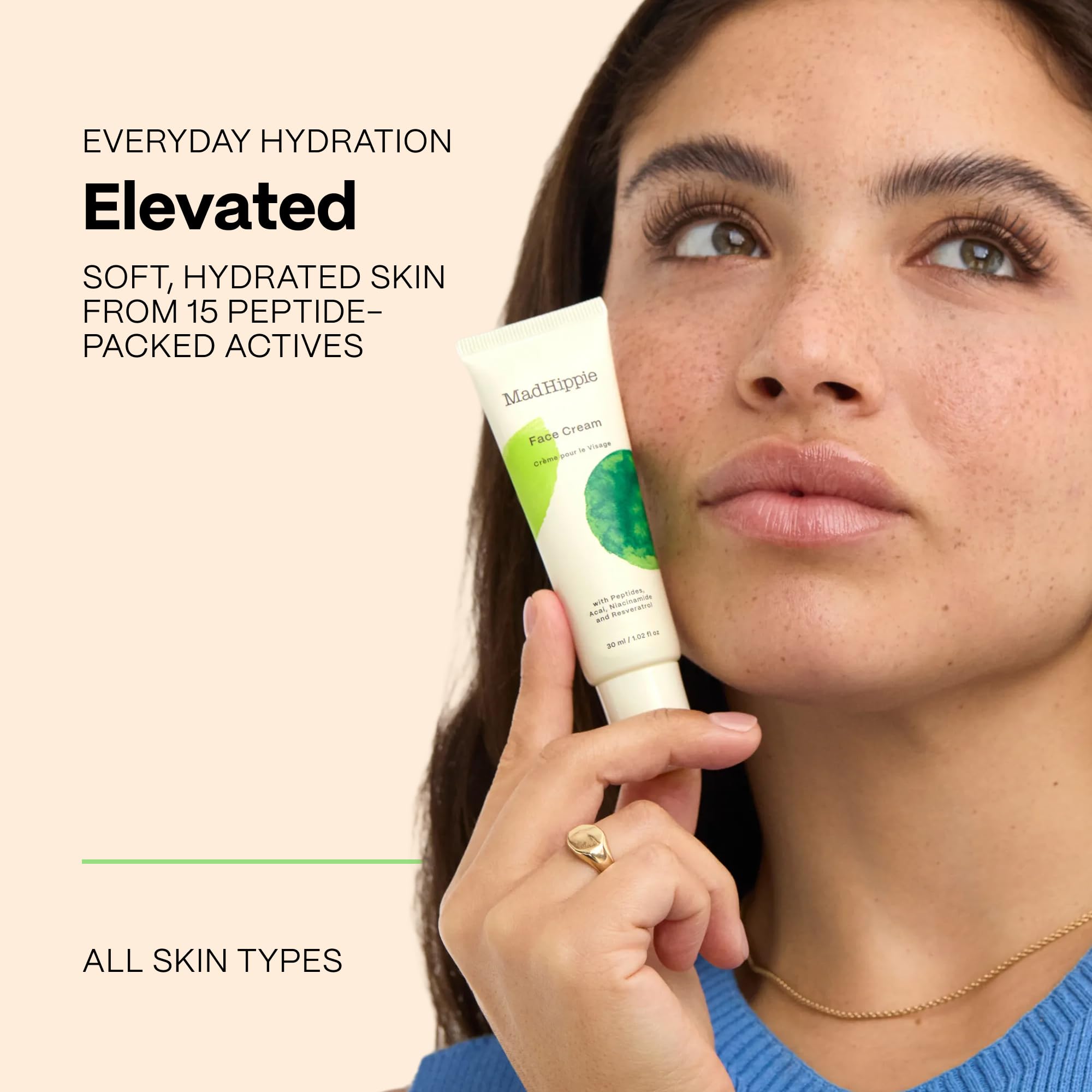 Amazon.com: Mad Hippie Face Cream & Cream Cleanser Skin Care Set