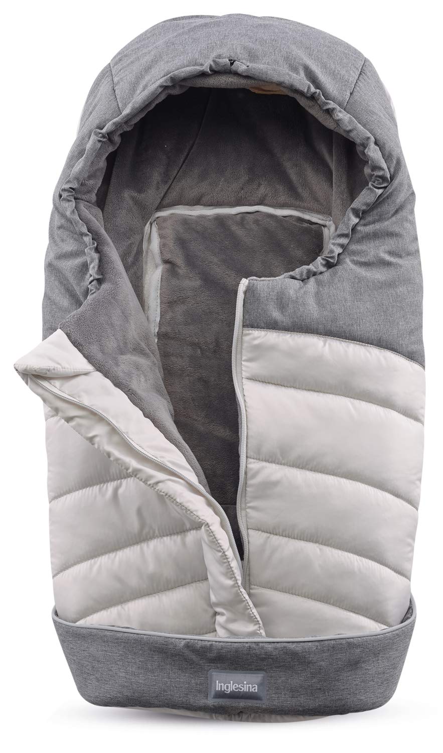 Inglesina Sacco Invernale per Culla e Seggiolino Auto, Cyber Silver