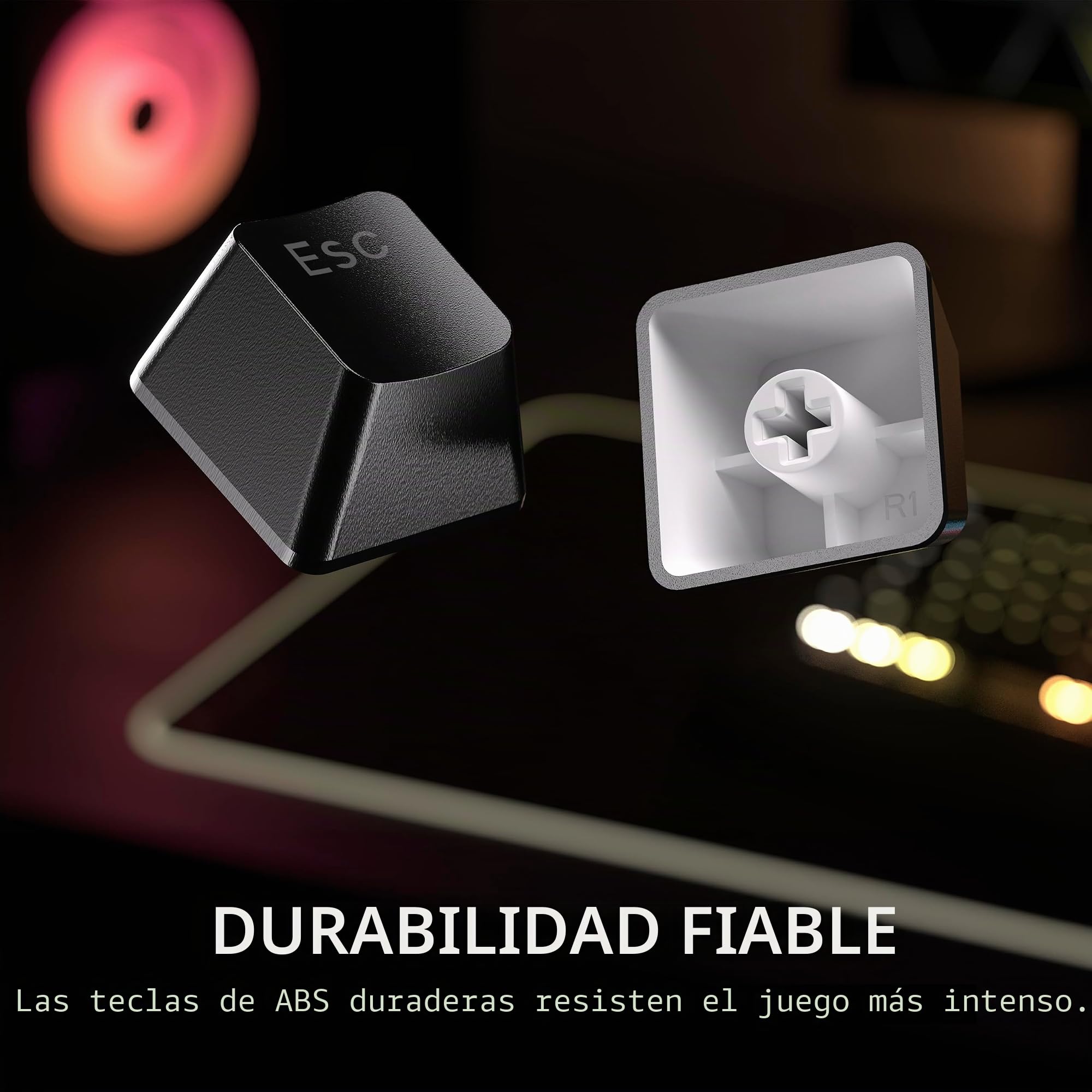 CORSAIR K70 CORE TKL RGB Tenkeyless Teclado mecánico para juegos – Interruptores lineales CORSAIR MLX Red v2 Pre-Lubricados – SOCD – Amortiguación de ruido – Teclas ABS-Double-Shot-Keycaps – QWERTY NA