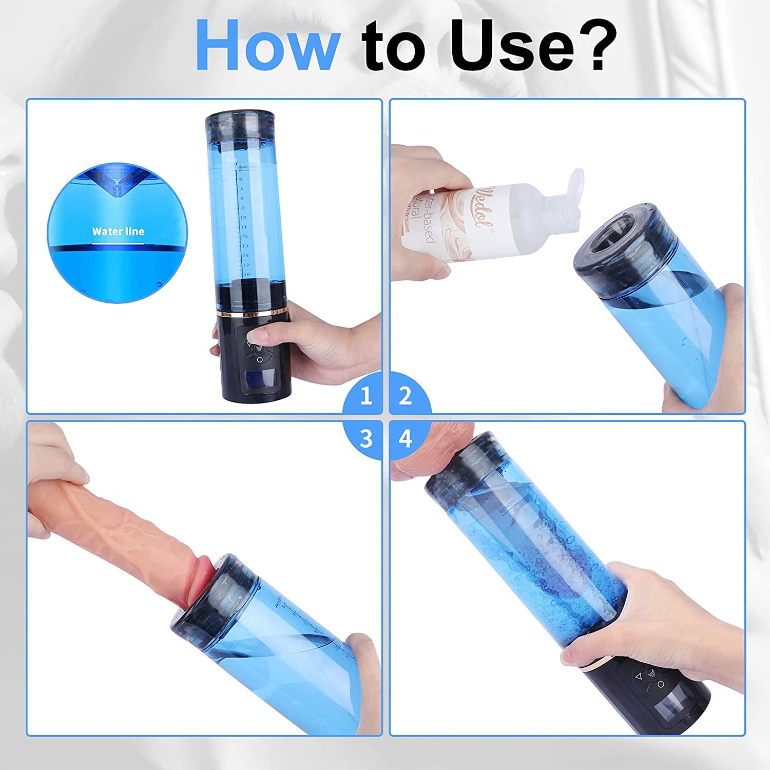 Amazon.com: WeDol Male Masturbator Automatic Penis Water Vacuum Pump with  Masturbation Sleeve and 5 Suction Power for Mens Sexual Enhancement 3 in 1  Rechargeable Penis Enlargement with Pump Stroker Sex Toys… :
