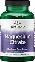 Vista 1 de Swanson Citrato de magnesio - Super Strength 112.5 mg 240 Tabs