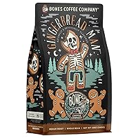 Vista 25 de Bones Coffee Company - Café de origen único de Colombia, almendras, fruta seca, notas de vainilla, café en granos enteros saborizado, granos de café