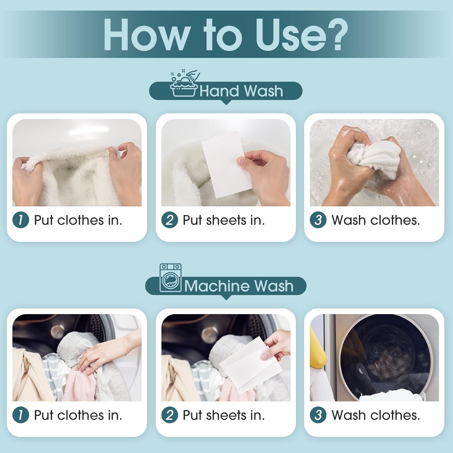 Poesie Laundry Detergent Sheets Multiple Scent 800 Loads Great For Home Dorm Travel Apartments Save Space Easy to Use