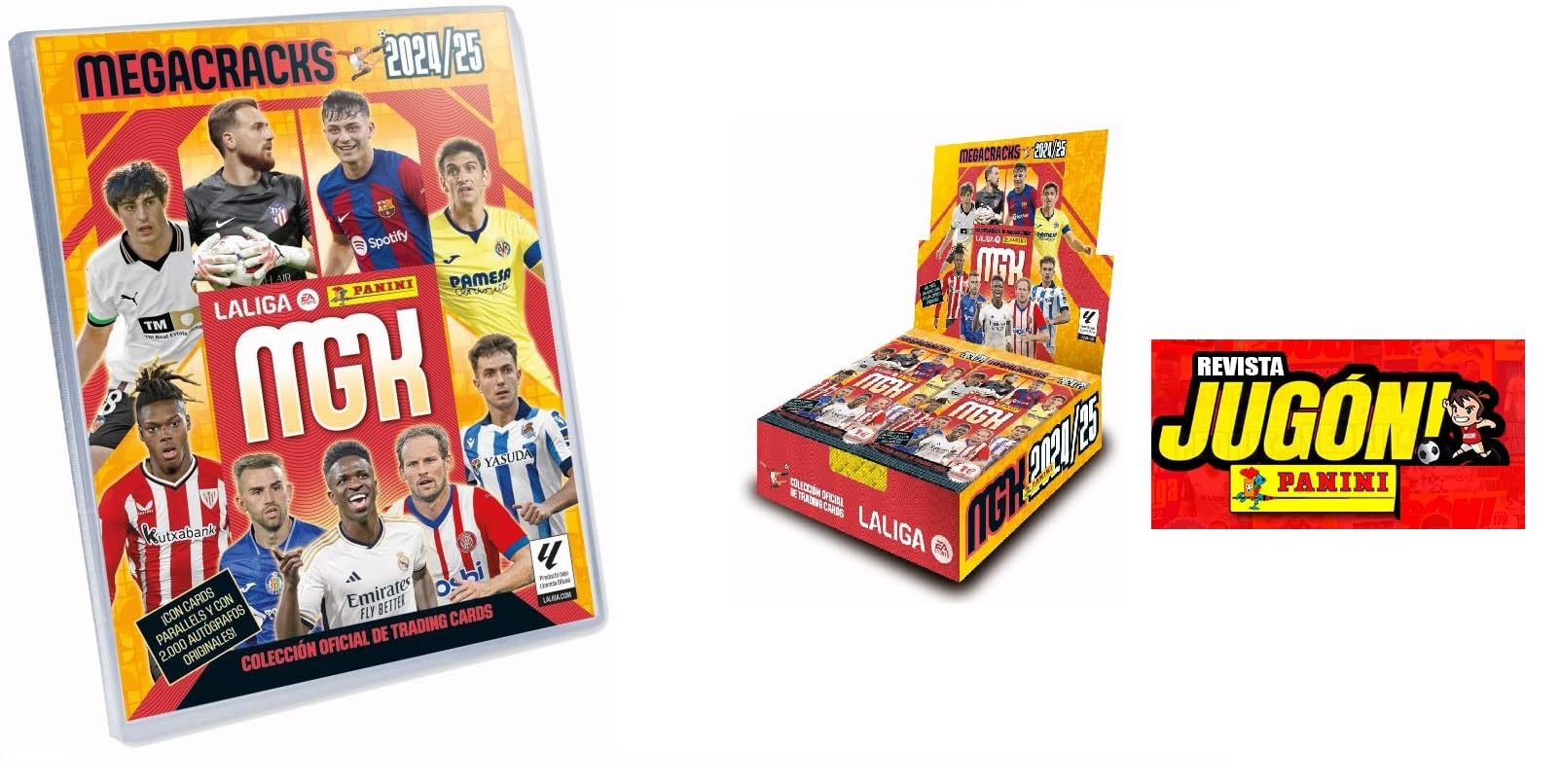 Megacracks 2024 2025 (1 Archivador + 1 Caja + Revista Jugón)