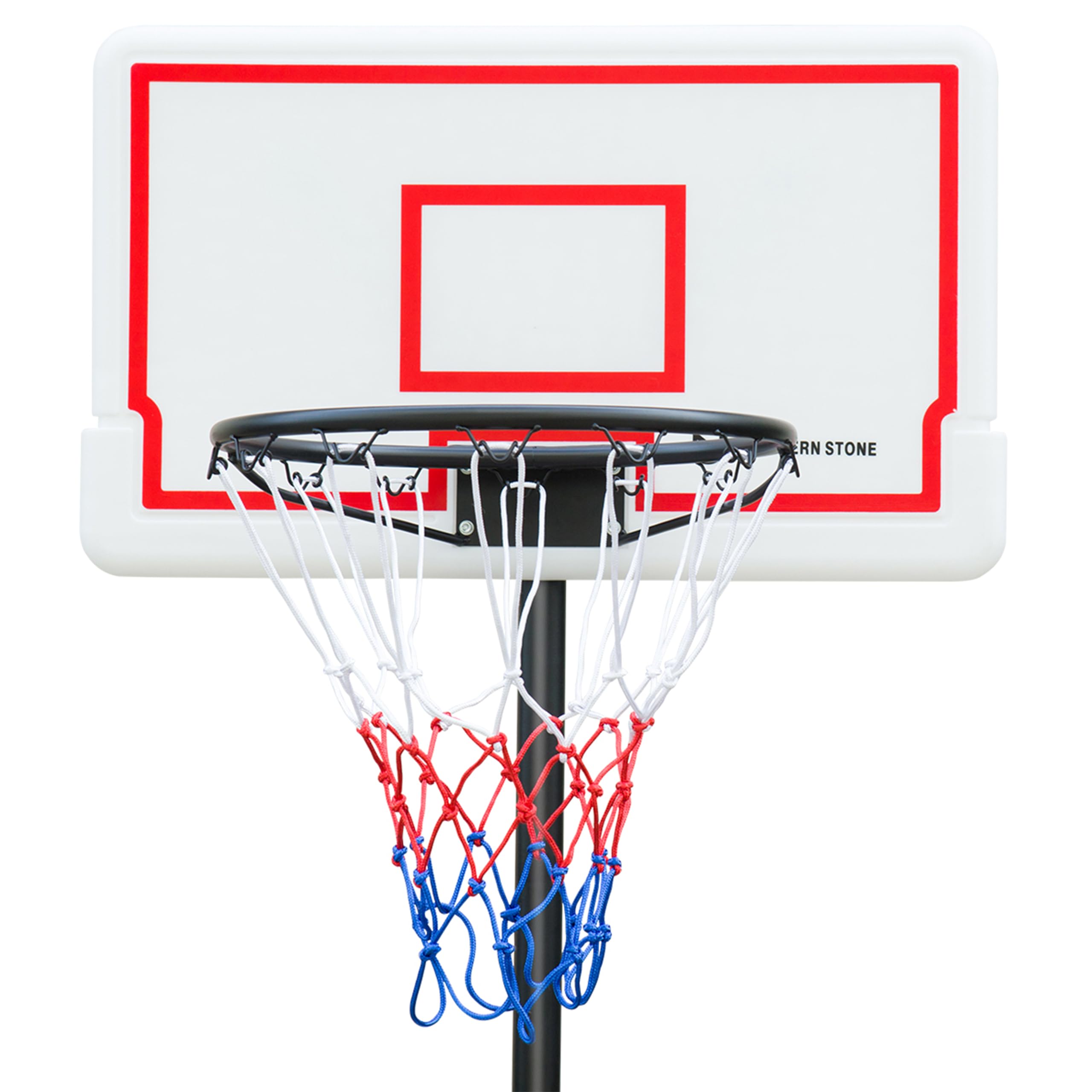 NORTHERN STONE Panier de Basket-Ball réglable en Hauteur Junior, Support de Basket-Ball Portable autoportant pour Enfants