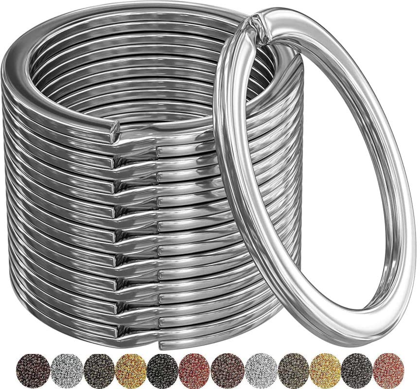 DIY Crafts 10 Only Kerings, Chorme Silver, (10 Only Kerings, Chorme Silver) Only Kerings, DHook Type (10 Only Kerings, Chorme Silver)