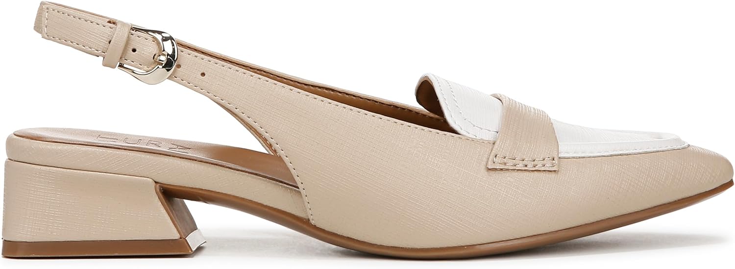 Naturalizer Womens Garner Pointed Toe Low Heel Slingback Dress Shoe - Image 6