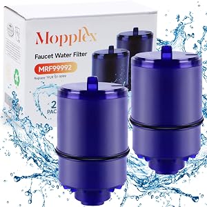 Faucet Water Filter 2 Pack of Water Filter Faucet Mount Premium High Performance Replacement Water Filter Faucet Mount