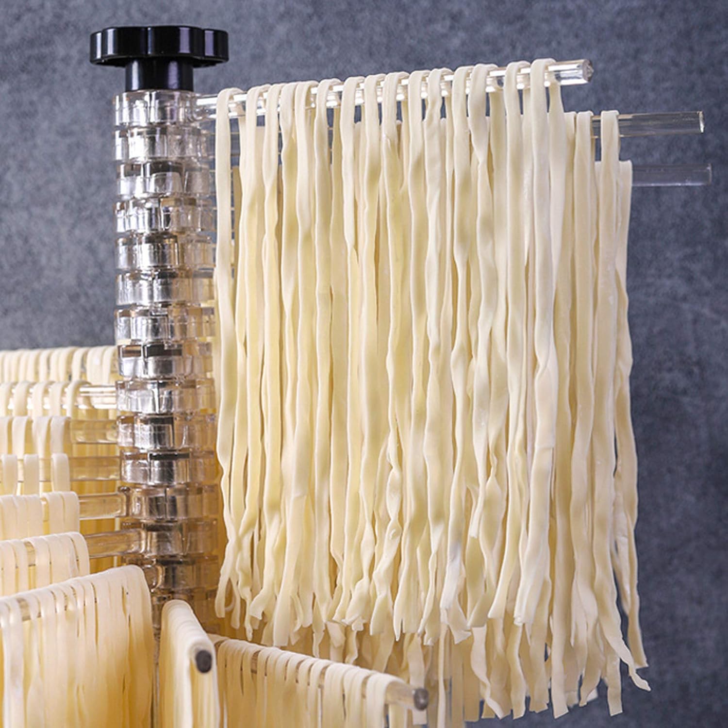 Kitchen Foldable Folding Fan Shelf Pasta Dryer Multi-Arm with Pasta Drying Support Stainless Steel Household Tool