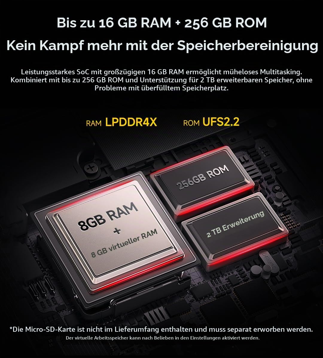 Ulefone Armor Mini 20T Pro 5G Thermografie (Lepton 3.5) Outdoor Smartphone Handflächengröße,16GB+256GB, 6200mAh Batterie Drahtloses Laden, 50MP Kamera, 4,7" HD+, IP68 Wärmebildkamera Android 14, NFC