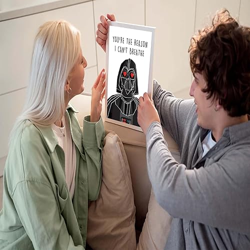 Miniatura 10 de OJsensai Happy Poem Tarjeta de San Valentín para él y ella, regalos de San Valentín, dulces ideas de regalo de Vday para marido y esposa