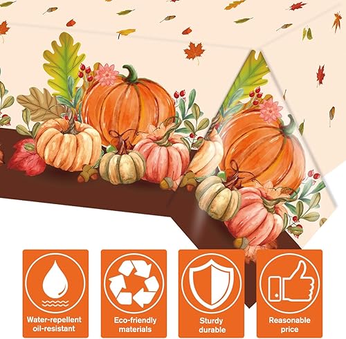 Miniatura 3 de Kesfey Mantel de playa de verano, 3 piezas, decoración de fiesta hawaiana, mantel rectangular del océano, desechable, decoración de fiesta para