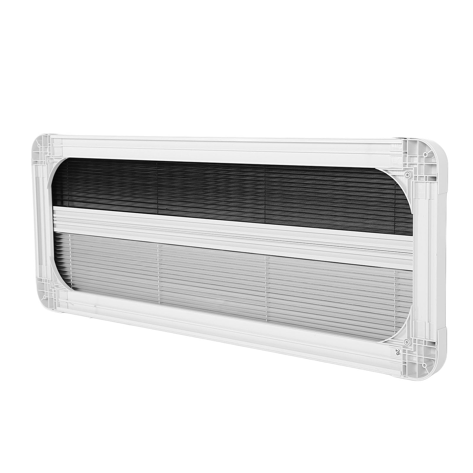 Rideau Aveugle plissé pour Camping-Car, Protection UV économe en énergie pour Caravane, Conception Légère 36x12 Pouces