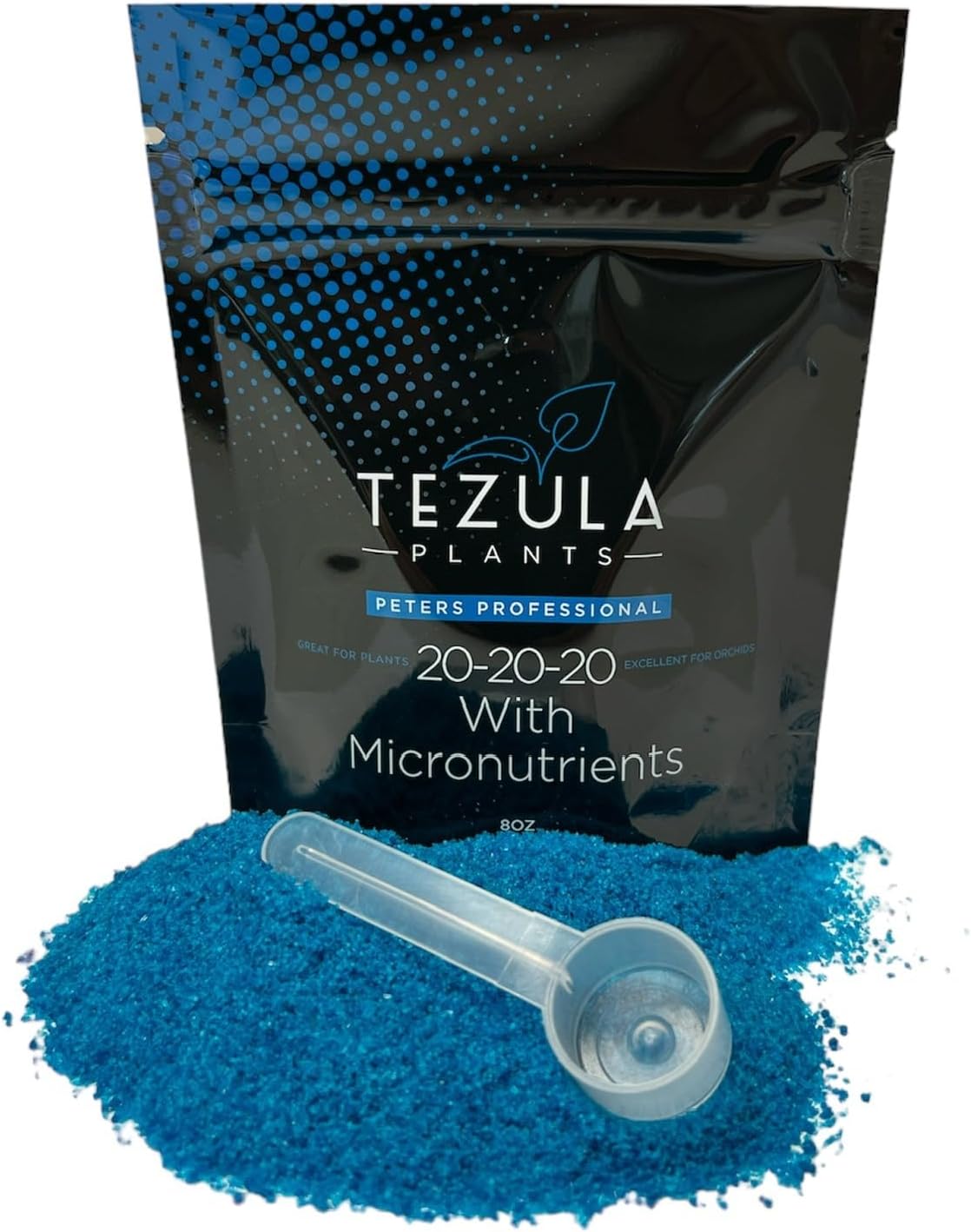 Peter's Professional 20-20-20 General Purpose Water Soluble Fertilizer with Micro Nutrients (8 Ounces)