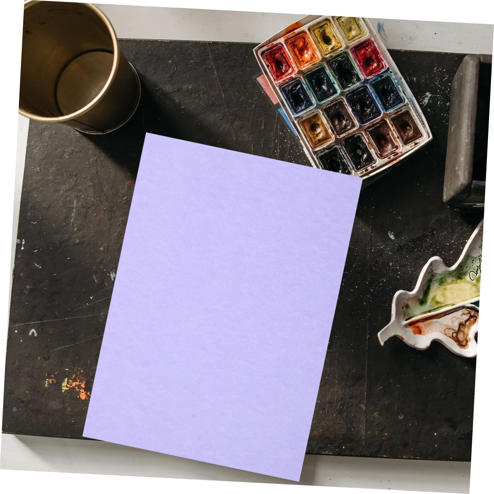 Sewroro 3 Pack Papier Couleur Teintes Papier Photocopie Lisse pour Bureau École Origami et
