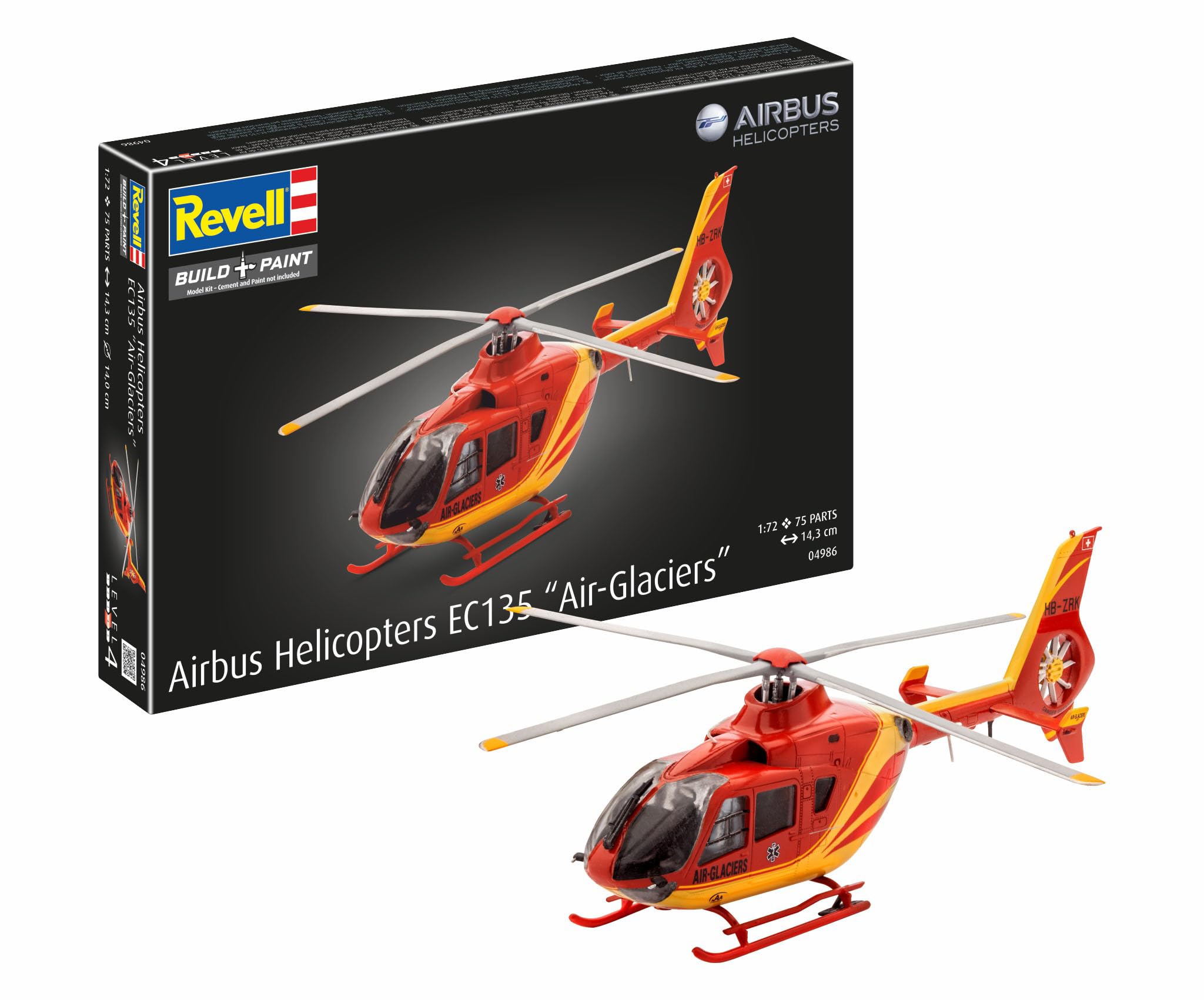 Amazon | ドイツレベル(Revell) 1/72 EC135 エアー・グレイシャー