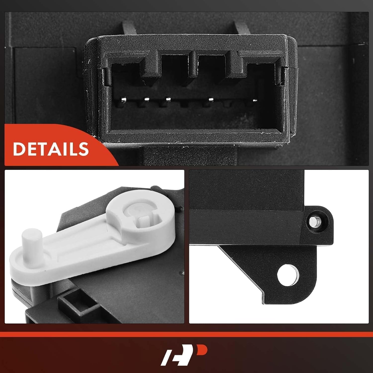 A-Premium HVAC Heater Blend Door Actuator, Compatible with Honda Civic 2004-2005, CR-V 2004-2006, Main, Temperature Actuator, Replace# 79160S5AA01