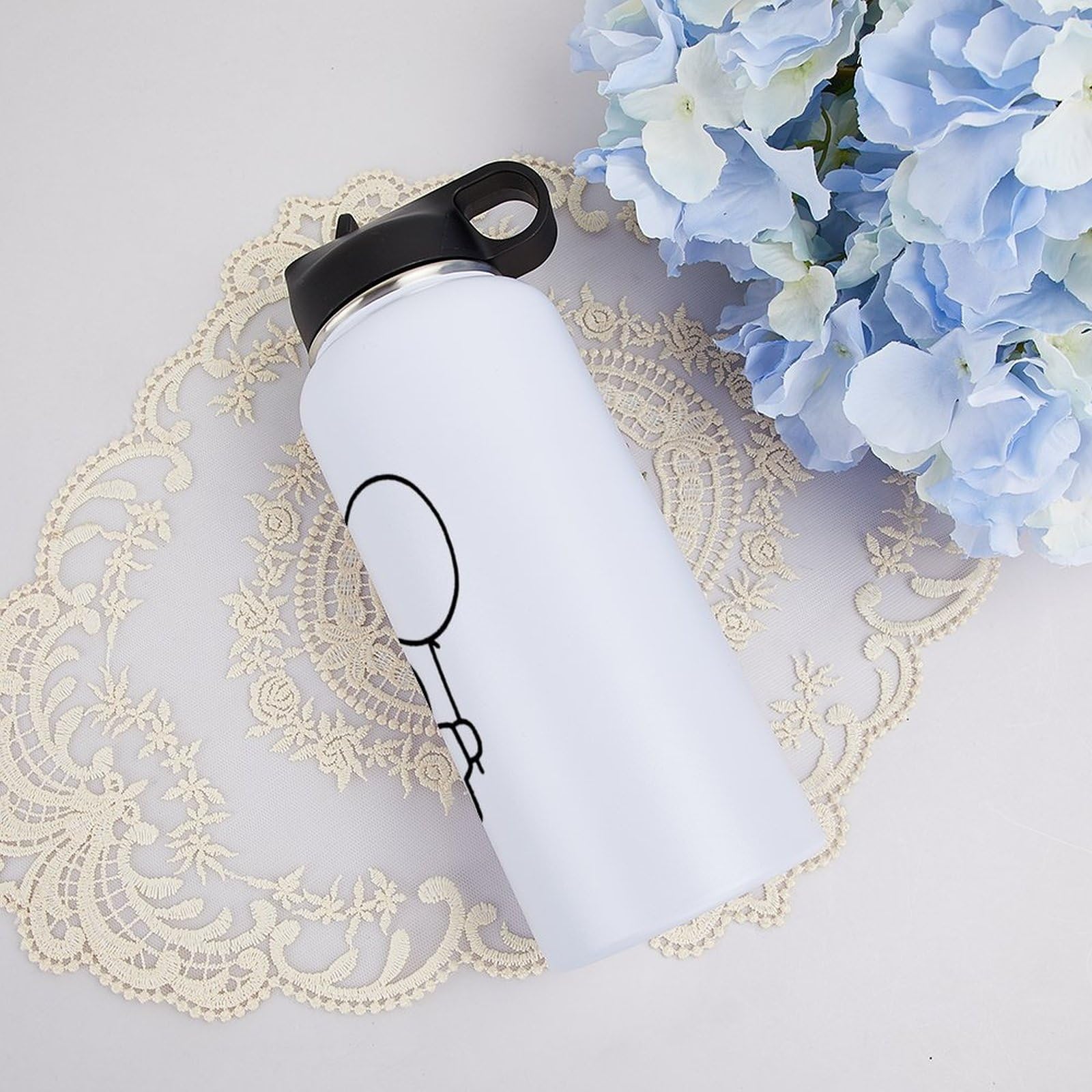 Amazon.co.jp: Miffy Water Bottle, Stainless Steel Bottle, Space