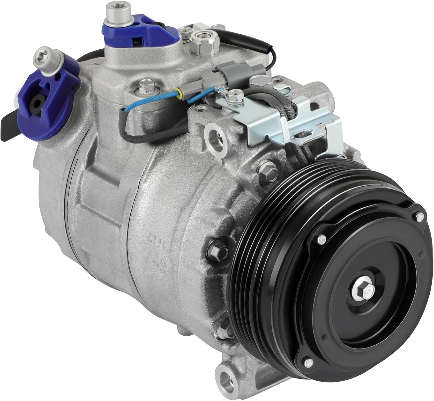 cciyu Air Conditioning Compressor for BMW X5 X6 550i 650i 750i 750Li M5 M6 4.4L Replaces AC Compressor for Car