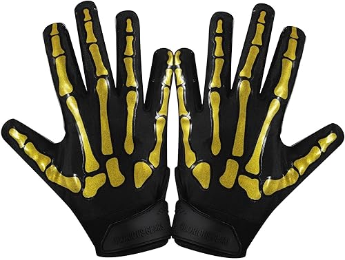 Miniatura 8 de Glorious Traders American Football Gloves, Youth Football Gloves Men & Women's - Ultimate Performance Booster College Football Gloves Adult with