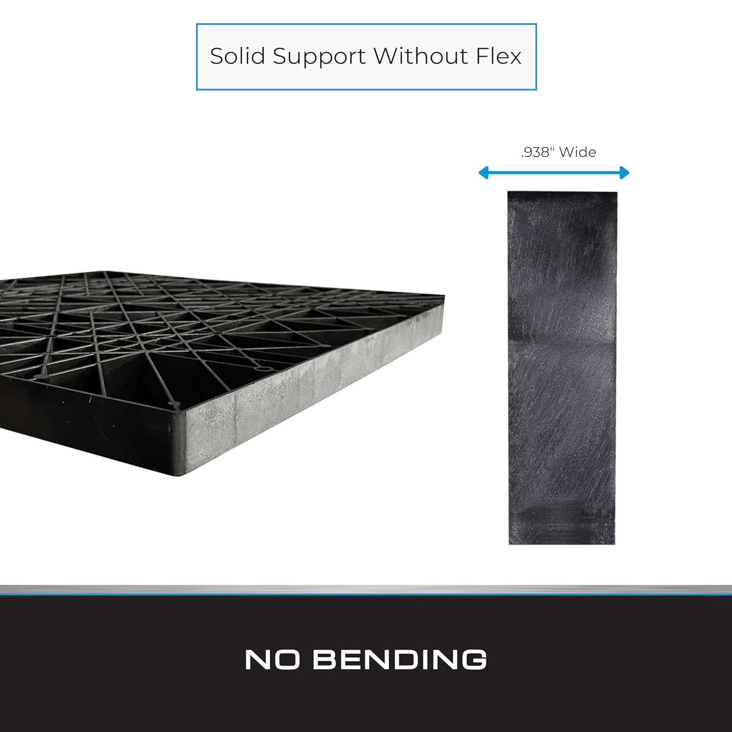 Tie Down Engineering - Mobile Home RV Camper Trailer Jack Leveling Blocks USA Made - Foundation Leveling Pad 2 sq. ft. - 16" x 18" (4 Pack)