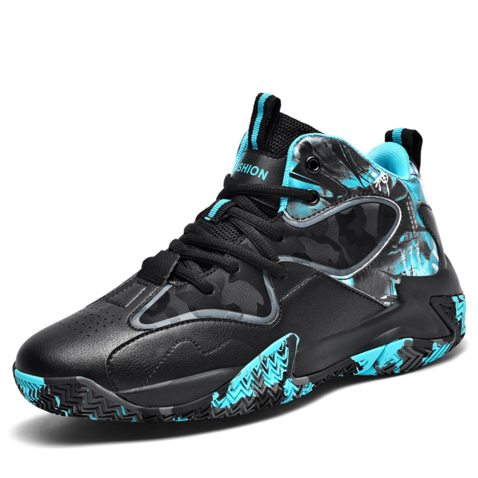 CZHIHANEG Zapatos de Baloncesto Masculino Zapatos de Baloncesto Zapatos Deportivos Masculinos Zapatos Deportivos de Moda Zapatos Deportivos Grandes