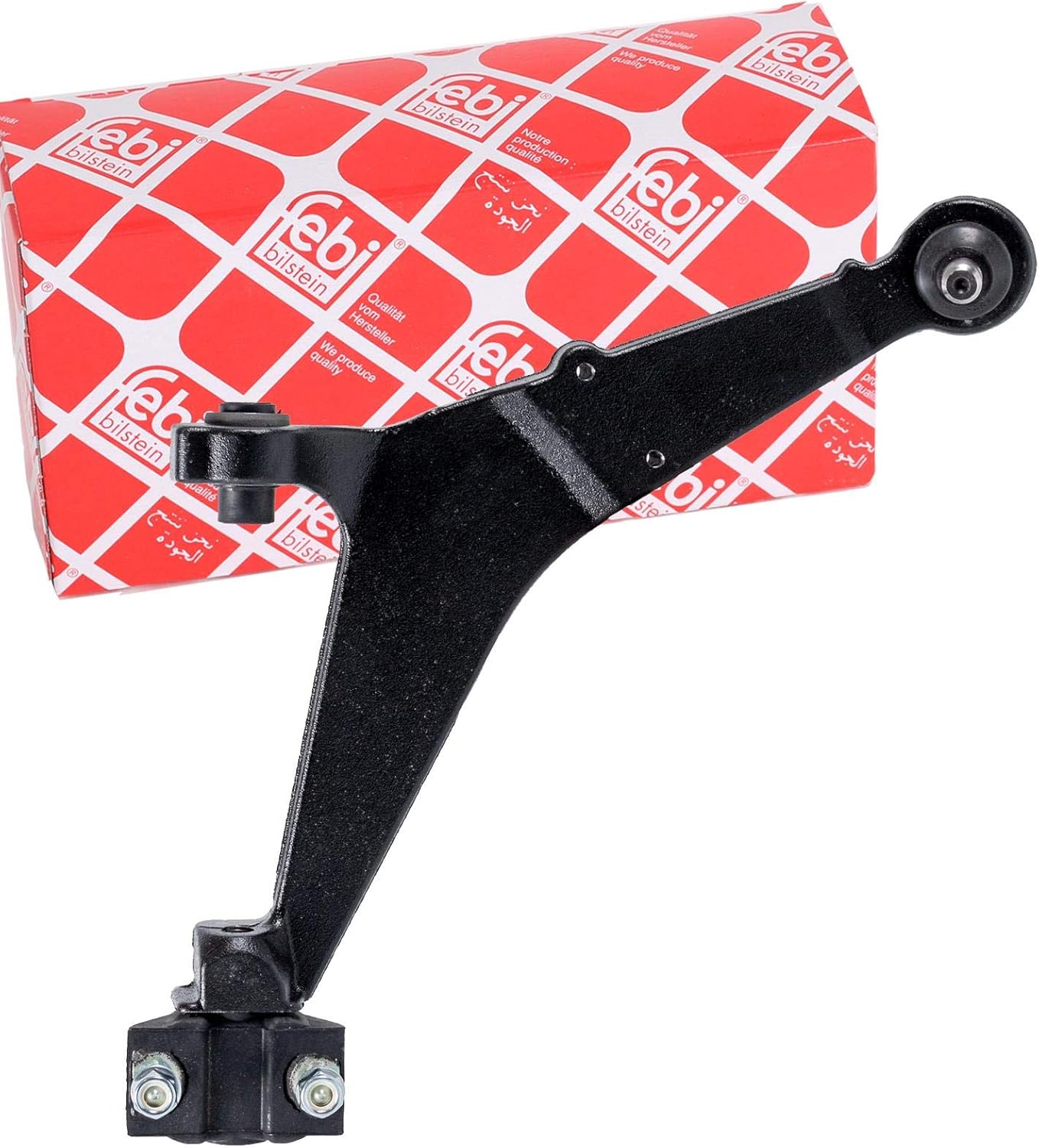 febi bilstein 15979 control arm with bushes, joint and mountings (bottom front axle, right) - Pack of 1