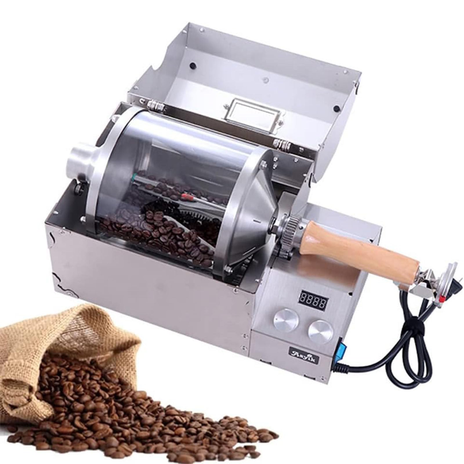1200W Cafes de café Professionnel Roaster, 500 g de café de café électrique Machine de torréfacteur à Sec, pour Certaines Personnes Qui Aiment Le café