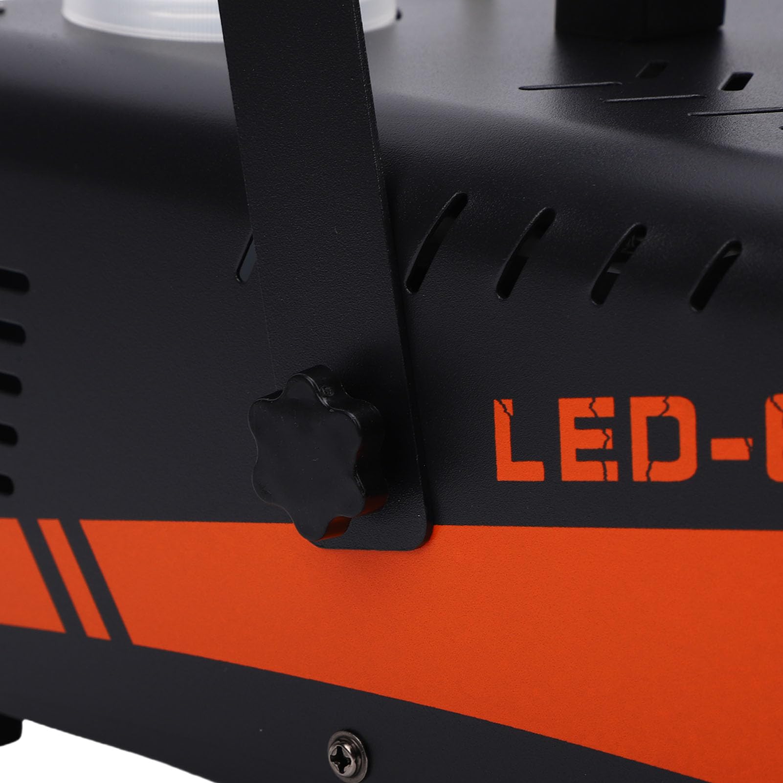 Hyuduo 600-W-Nebelmaschine mit Beleuchtung, Discokugel und LED-Lichtern, Fernbedienung, 13 Beleuchtungsmodi, Mindestvolumenstrom 2000 Kubikfuß für Bühnen, Partys, DJ-Events (EU-Stecker 220 V)