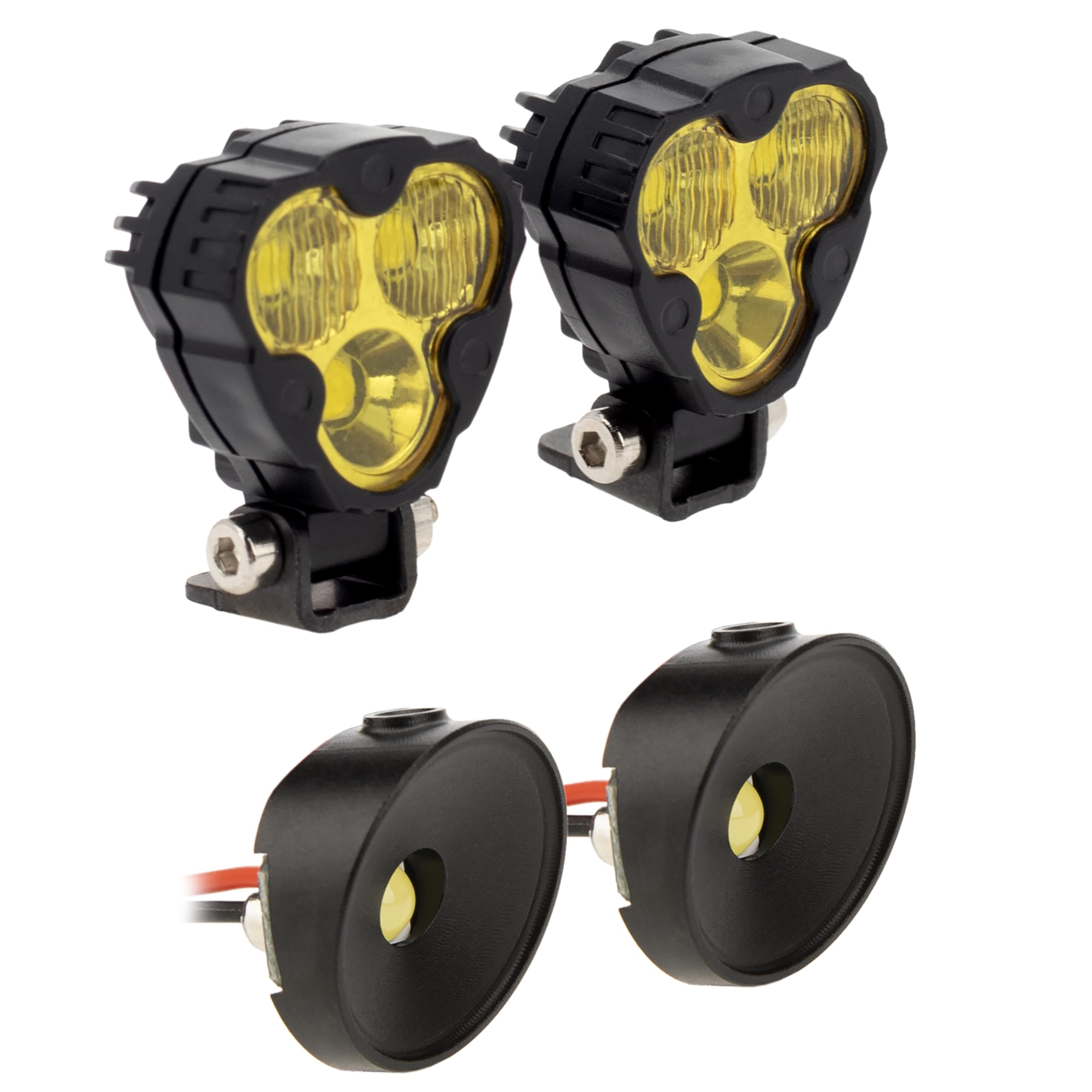 Amazon.com: MEUS RACING RC Car LED Lights Spotlight Headlight Kit